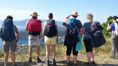 Wandelen met Wim Catalonie Foto: Marjolein Huls